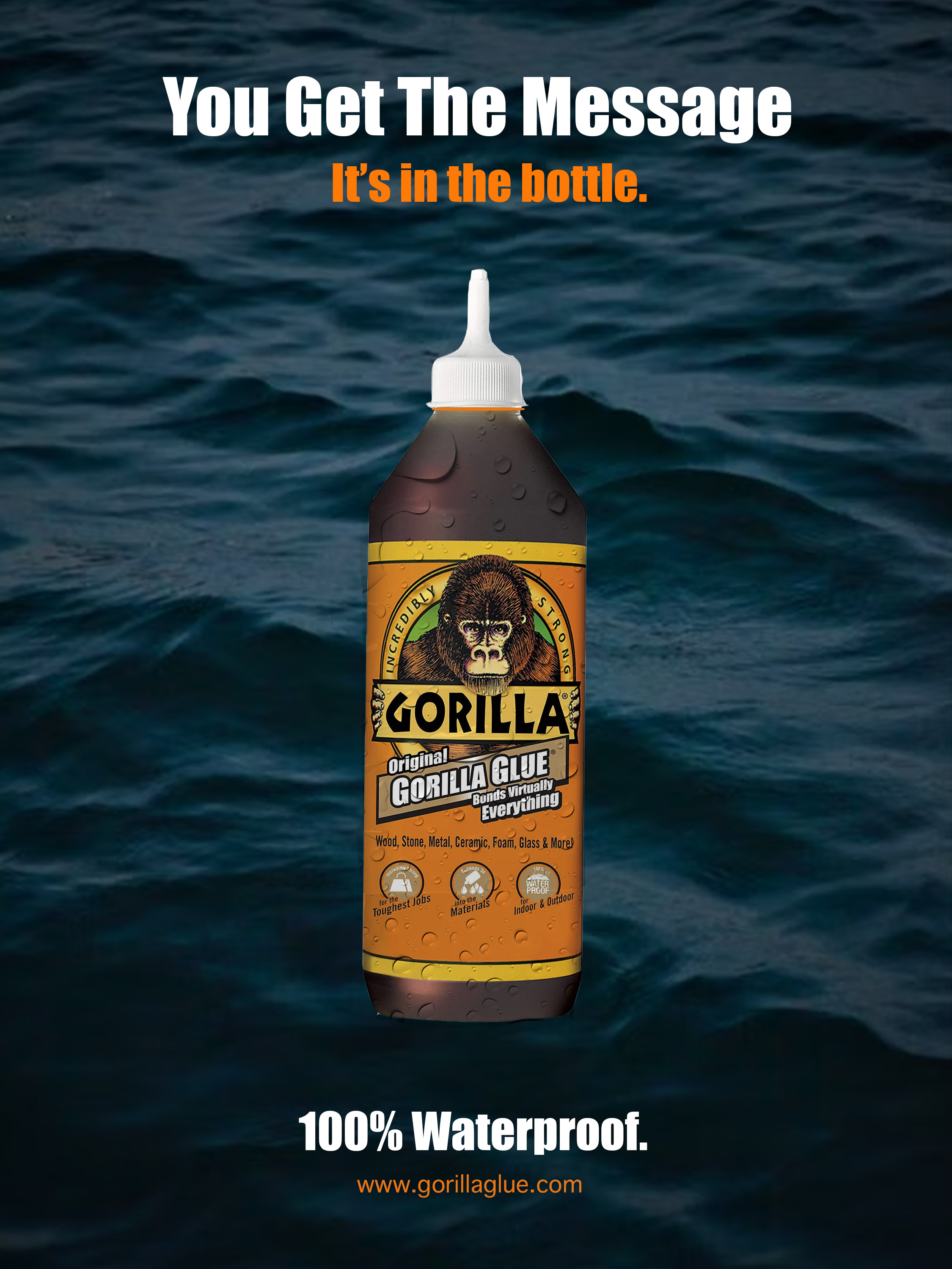 Gorilla Glue Ad Redesign